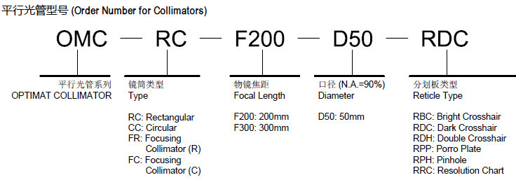 HCOMT系列 電子平行光管/準直望遠鏡 【HCOMT-F100/F150/F200/F300/F400/F500】